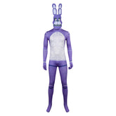 Film FNAF Bunny lila Jumpsuit Five Nights at Freddy's Cosplay Karneval Kostüm